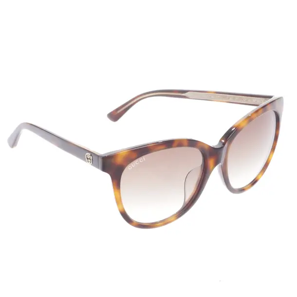 Sonnenbrille in Braun, Kunststoff, Gucci