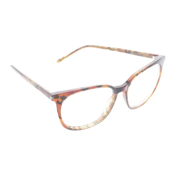 Brillengestell in Braun, Sonstige Fasern, Saint Laurent