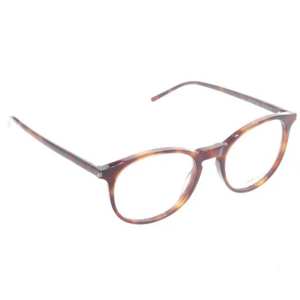 Brillengestell in Braun, Sonstige Fasern, Saint Laurent