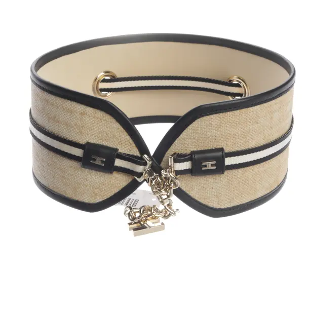 Gürtel, in Beige, Leder, Elisabetta Franchi