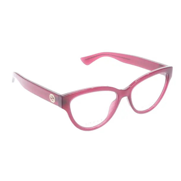 Brillengestell in Rot, Sonstige Fasern, Gucci