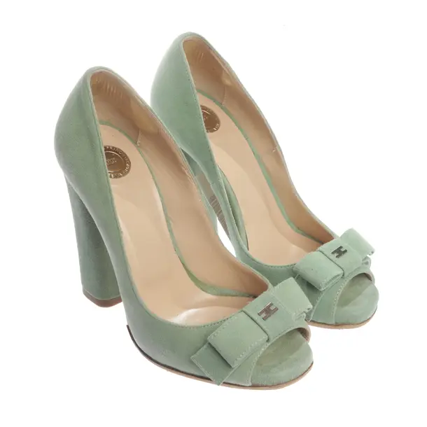 Pumps in Green, , Elisabetta Franchi
