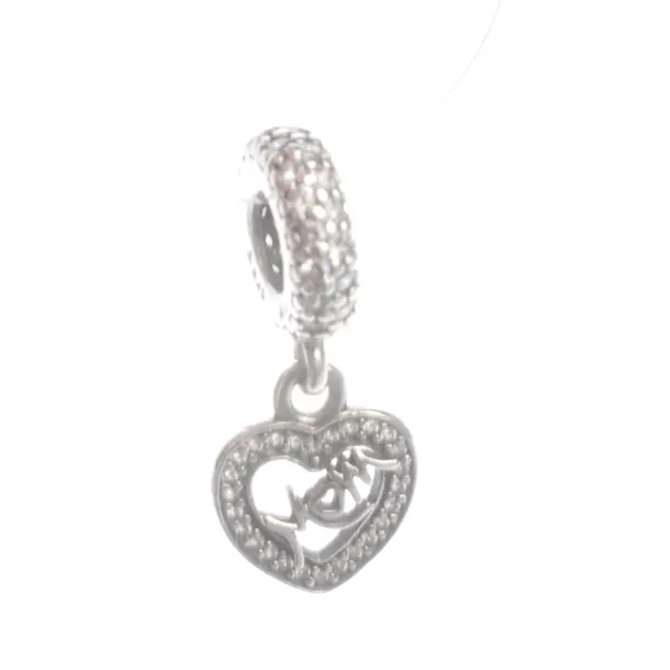 Anhänger in Metallic, 925er Sterling Silber, Pandora