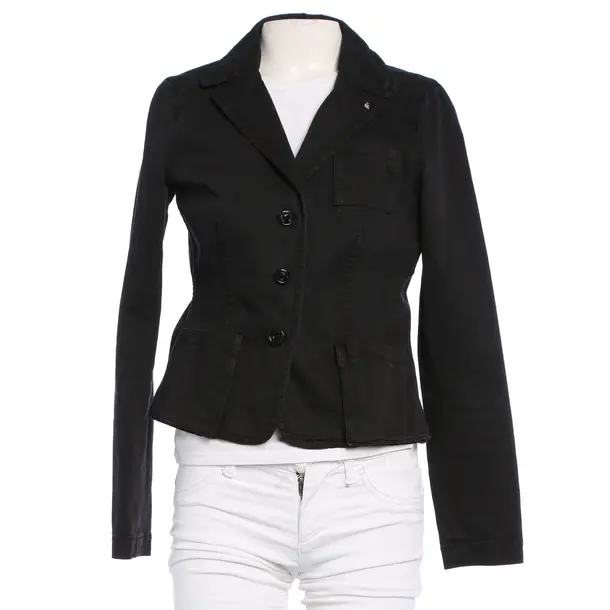 Sommerjacke in Schwarz, Baumwolle, Emporio Armani