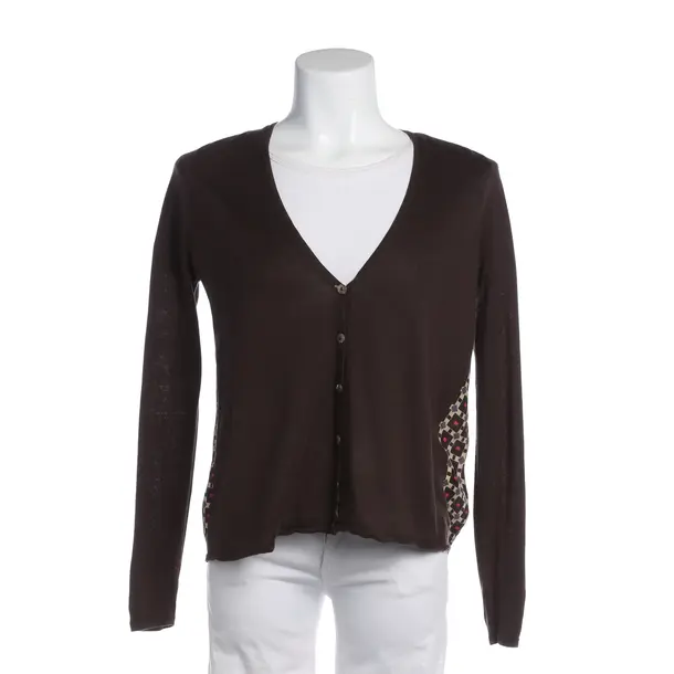 Cardigan in Brown, Lyocell, Maliparmi