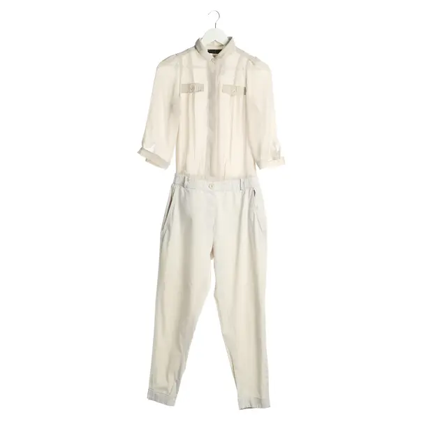 Overall in White, Cotton, Twin Set