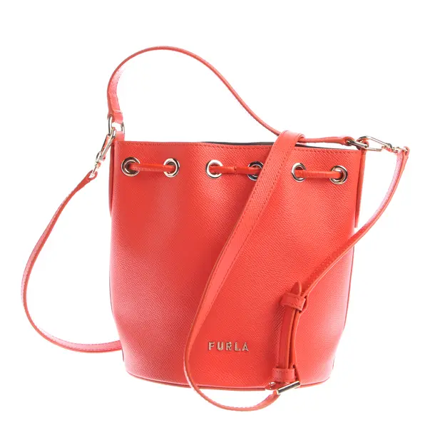 Borsetta, in Rosso chiaro, Pelle, Furla