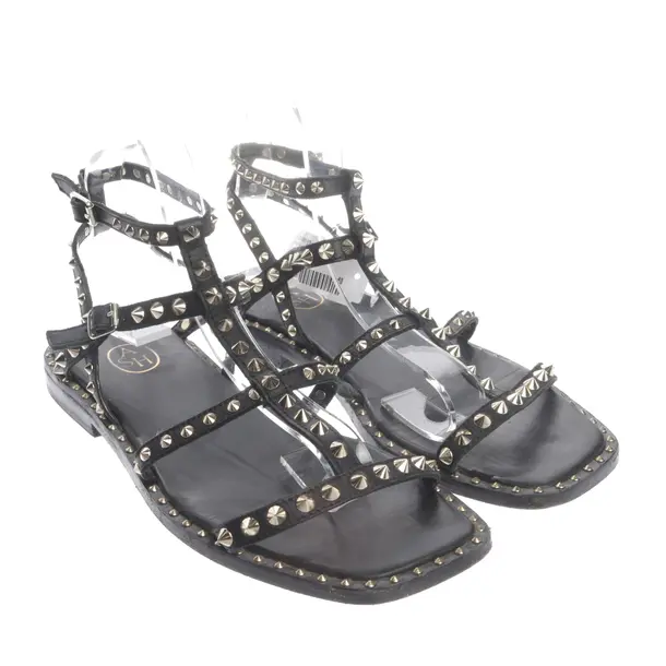 Sandals in Black, , Ash