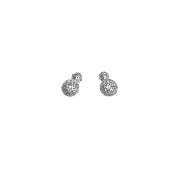 Ohrringe in Metallic, 925er Sterling Silber, Pandora