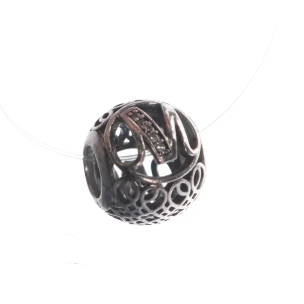 Anhänger in Metallic, 925er Sterling Silber, Pandora