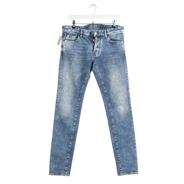 Straight Fit Jeans in Blue, Cotton, Dsquared