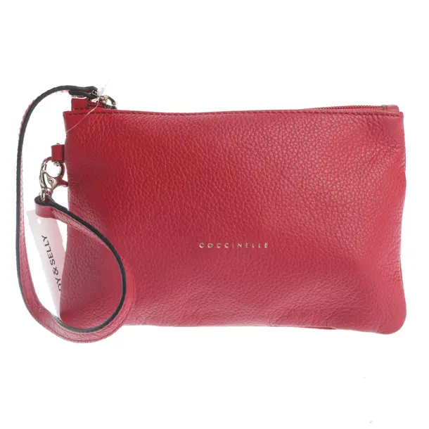 Pochette, in Hellrot, Leder, Coccinelle