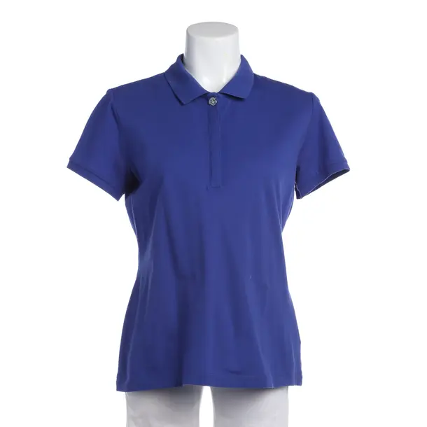 Poloshirt in Blau, Baumwolle, Moncler