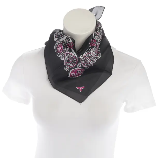 Shawl, in Multicolored, Silk, Jacob Cohen