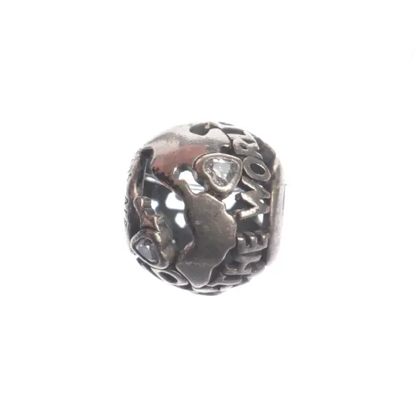 Anhänger in Metallic, 925er Sterling Silber, Pandora