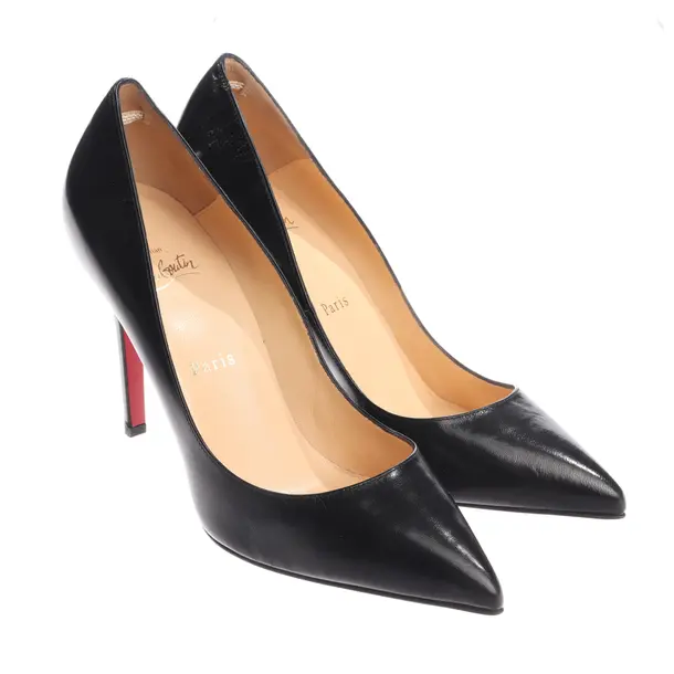 Pumps, in Schwarz, Polyester, Christian Louboutin