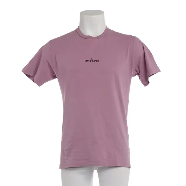 T-Shirt in Lila, Baumwolle, Stone Island