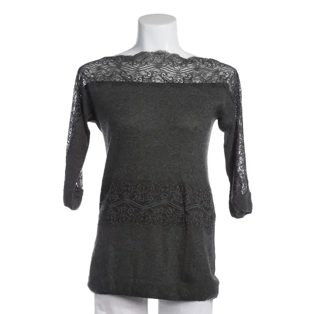 Long Sleeve Shirt in Gray, Viscose, Twin Set