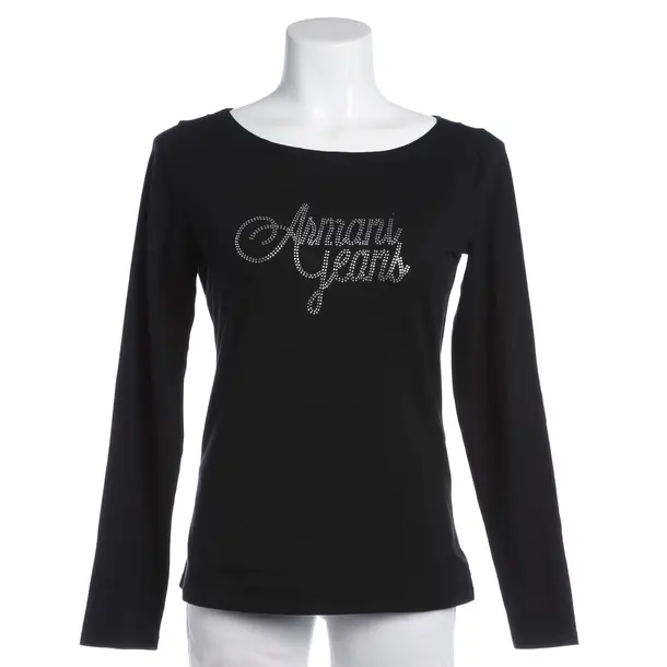 Longsleeve in Schwarz, Baumwolle, Armani Jeans
