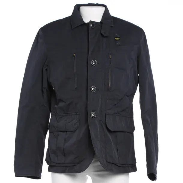 Sommerjacke in Schwarz, Polyamid, Blauer USA
