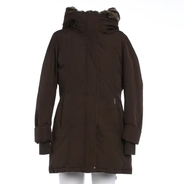 Winter Coat in Brown, Cotton, Woolrich