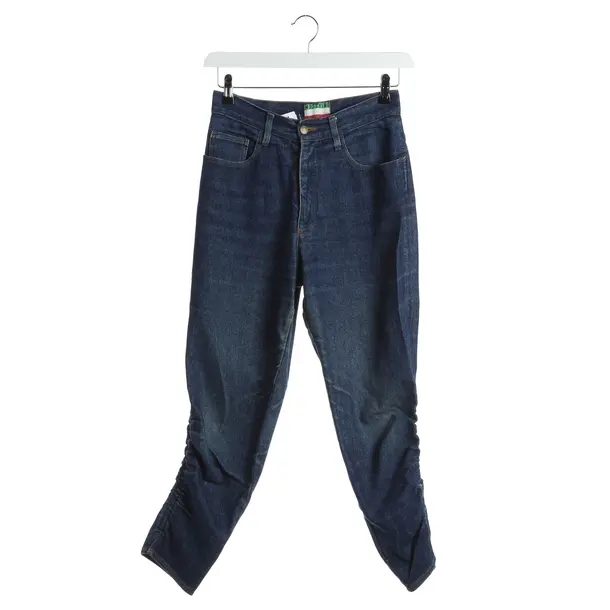 Jeans Boyfriend in Blau, Baumwolle, Moschino