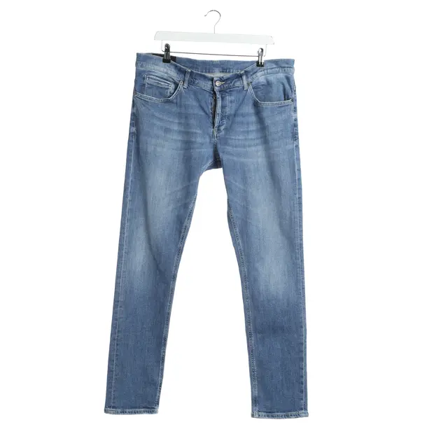 Jeans Straight Fit in Blau, Baumwolle, Dondup