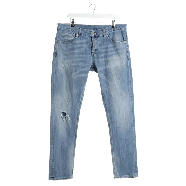 Jeans Straight Fit in Blau, Baumwolle, Dondup