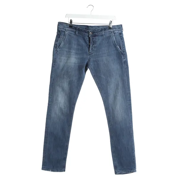 Jeans Straight Fit in Blau, Baumwolle, Dondup