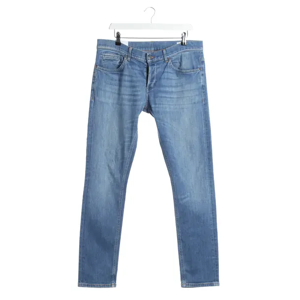 Jeans Straight Fit in Blau, Baumwolle, Dondup
