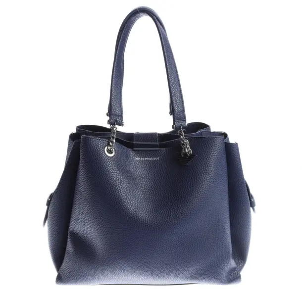 Handtasche in Blau, Leder, Emporio Armani