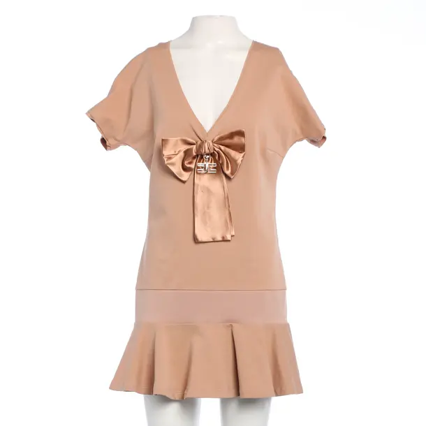 Dress in Brown, Cotton, Elisabetta Franchi