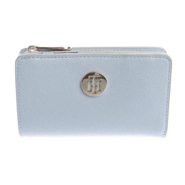 Geldbörse in Blau, Leder, Tommy Hilfiger