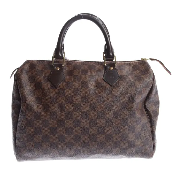 Handbag in Brown, Canvas, Louis Vuitton