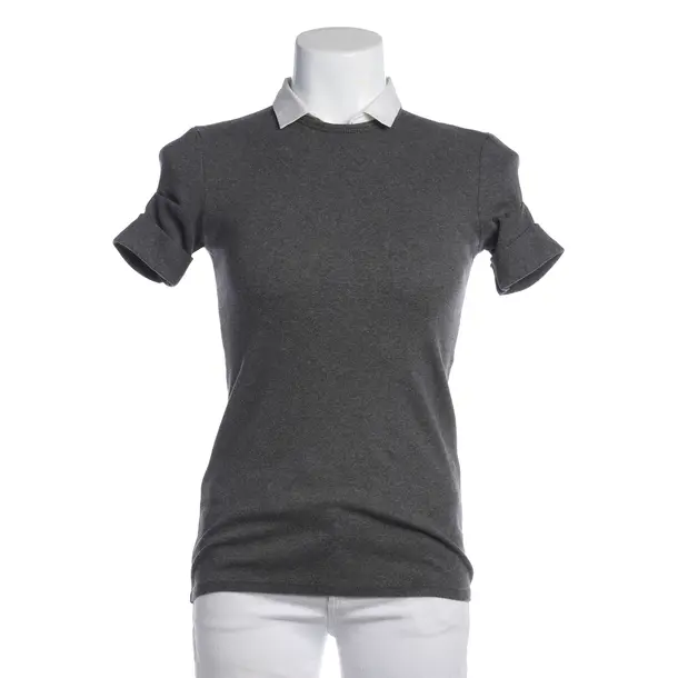 Polo Shirt in Gray, Cotton, Brunello Cucinelli