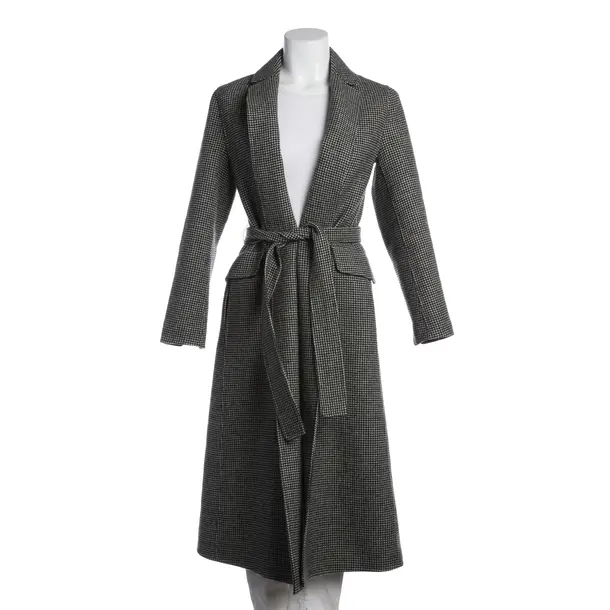 Mid-Season Coat in Black, Wool, Max Mara