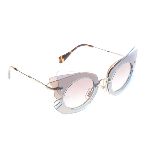 Sonnenbrille in Mehrfarbig, Kunststoff / Metall, Miu Miu