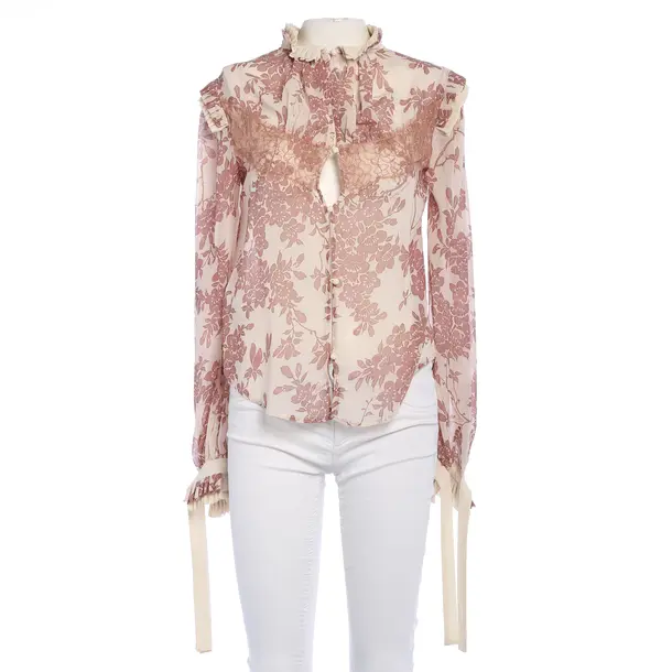 Bluse in Weiß, Polyester, Elisabetta Franchi