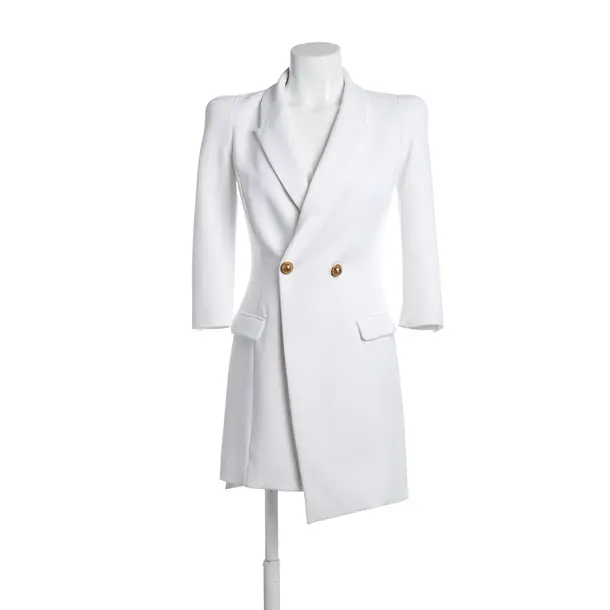 Cocktailkleid in Weiß, Polyester, Elisabetta Franchi