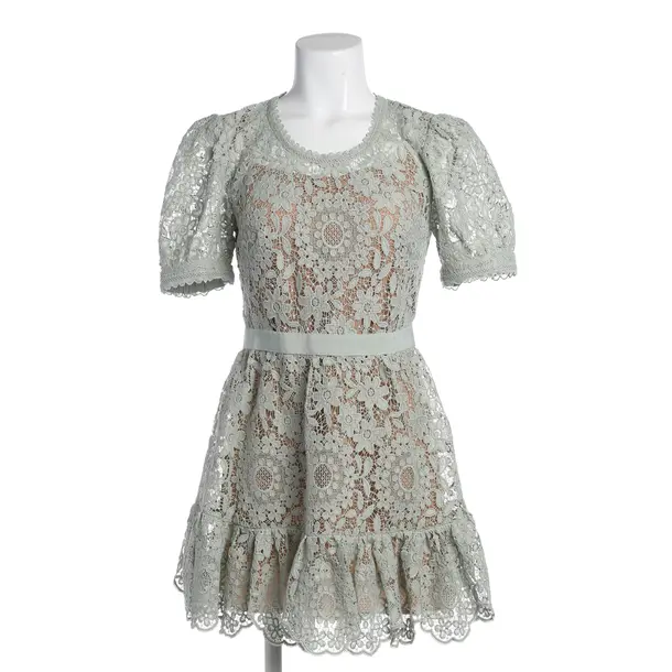 Dress in Green, Polyester, self-portrait