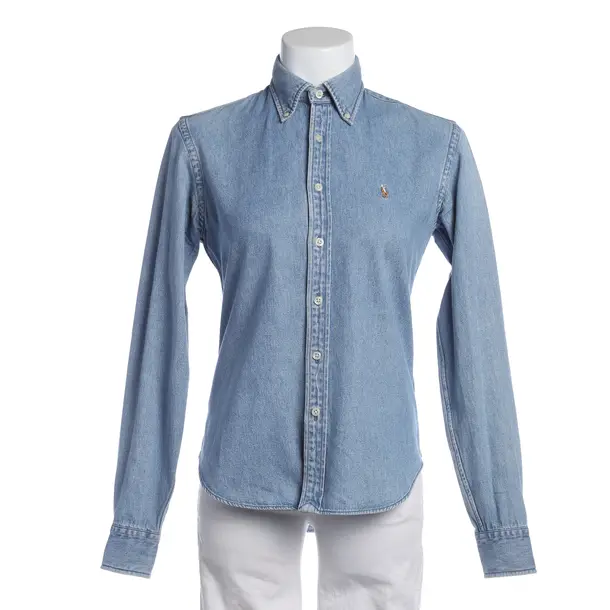 Jeanshemd in Blau, Baumwolle, Lauren Ralph Lauren