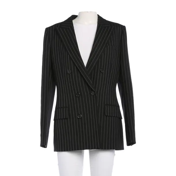 Blazer in Schwarz, Wolle, Saint Laurent