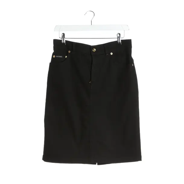 Rock in Schwarz, Baumwolle, Dolce & Gabbana