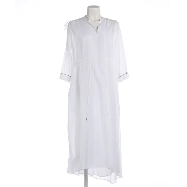 Dress in White, Cotton, Peserico