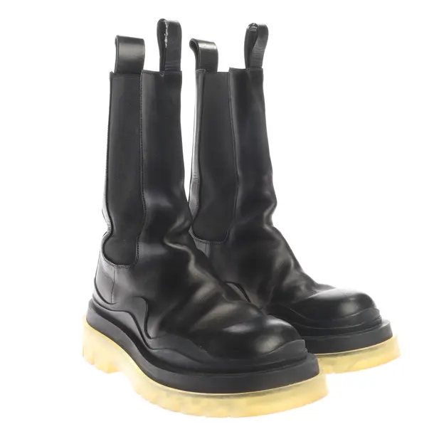 Stiefeletten in Schwarz, , Bottega Veneta