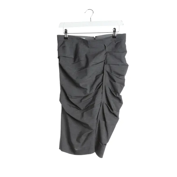 Skirt, in Gray, Cotton, Max Mara