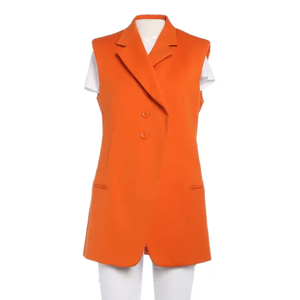Vest, in Orange, Cotton, Sportmax