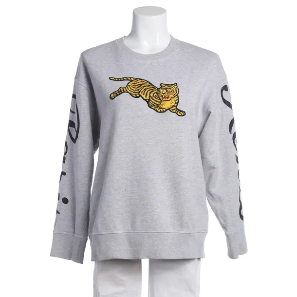 Sweatshirt in Grau, Baumwolle, Kenzo