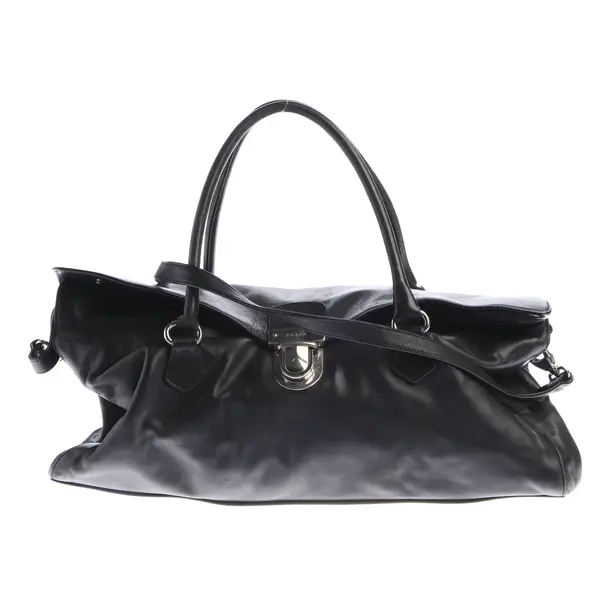 Handtasche, in Schwarz, Leder, Prada