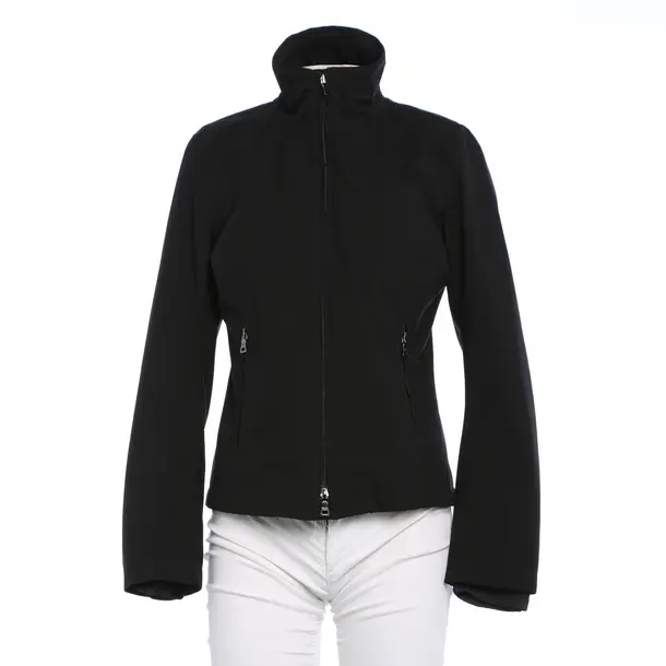 Mid-Season Jacket, in Black, Polyester, Prada Linea Rossa